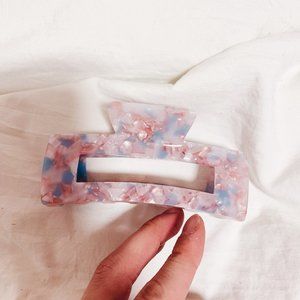 Urban Outfitters Marbled Claw Clip